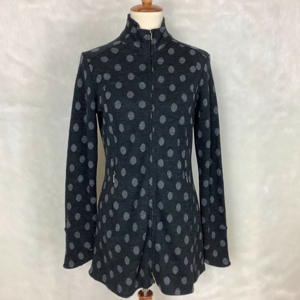 Ibex Juliet Zip Tunic Sweater Jacket